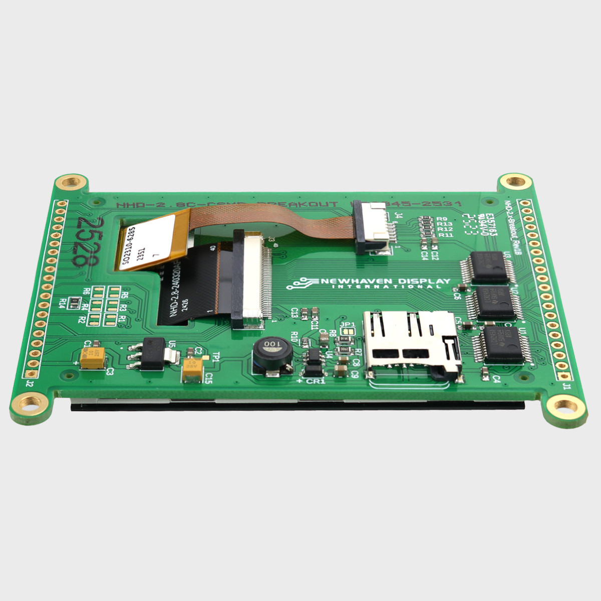 TFT Breakout Module with Sunlight Readable 2.8 inch IPS TFT Display ...