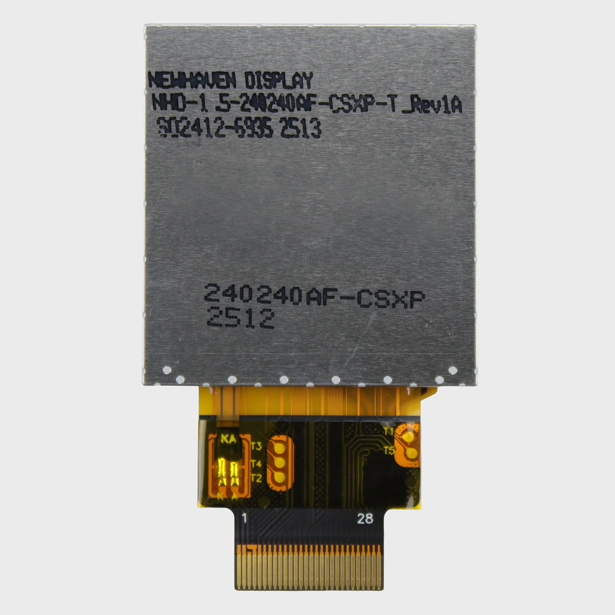1.5 Inch Square 240x240 Pixel IPS TFT Display with Resistive Touch