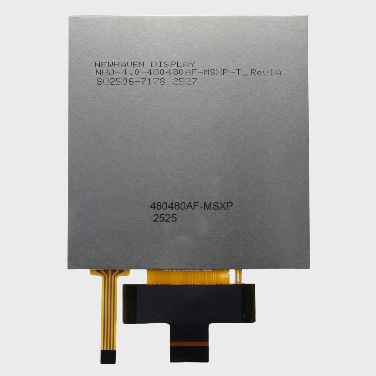 4.0 Inch Square 480x480 Pixel IPS TFT Display with MIPI DSI