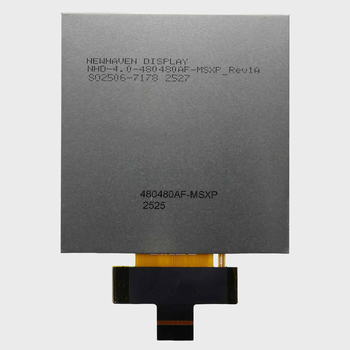 4.0 Inch Square 480x480 Pixel IPS TFT Display with MIPI DSI Interface