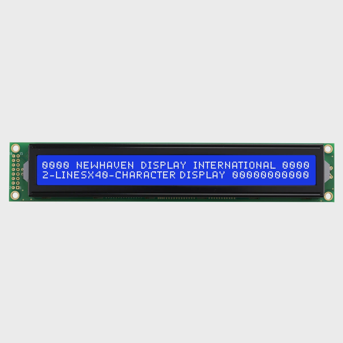 40x2 Character LCD Module / 5.0V / STN (-) Blue / White Backlight