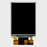 An inactive 2.8-inch IPS TFT LCD with an attached 40-pin FPC cable.