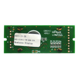 1x8 Caracteres LCD STN+ Cinzento Display PCB Voltar