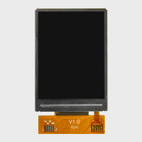 An inactive 2.4-inch IPS TFT LCD with an attached 20-pin FFC.