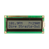 LCD 2x16 caratteri FSTN + display a retroilluminazione blu anteriore OFF