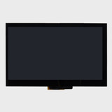 Front view of a 7-inch TFT LCD with an inactive black screen.