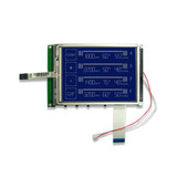 320x240 Graphic LCD STN- Blue with White Backlight Display front OFF