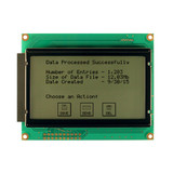 128x64 Grafisch LCD FSTN+ Witte achtergrondverlichting Voorkant UIT