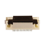 Connector with ZIF actuator and 0.5 mm pitch