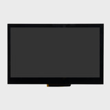 Front view of a 7-inch TFT LCD with an inactive black screen.