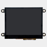 Front view of a 3.5-inch TFT LCD with an inactive black screen.