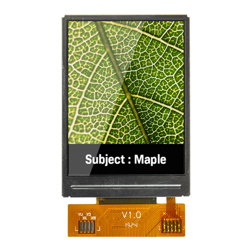 2.4 inch Premium SPI TFT display front cropped