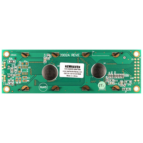 2x20 Character LCD FSTN- White Backlight PCB Back