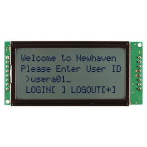 20x4 Character LCD | STN+ Gray with Yellow-Green Backlight 3V