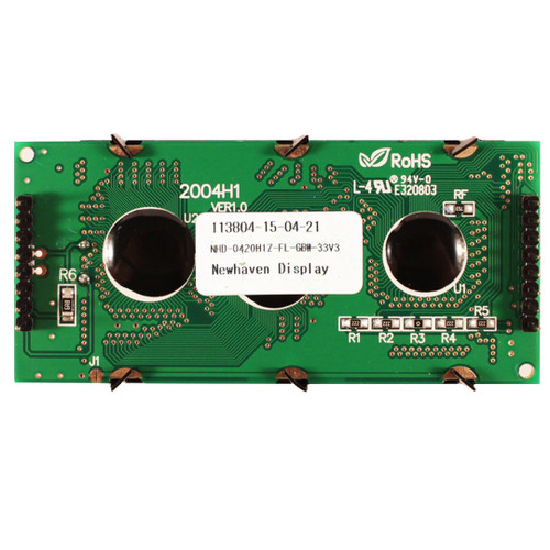 Nathページ 20x4 Character LCD | STN+ Gray with Yellow-Green Backlight 3V