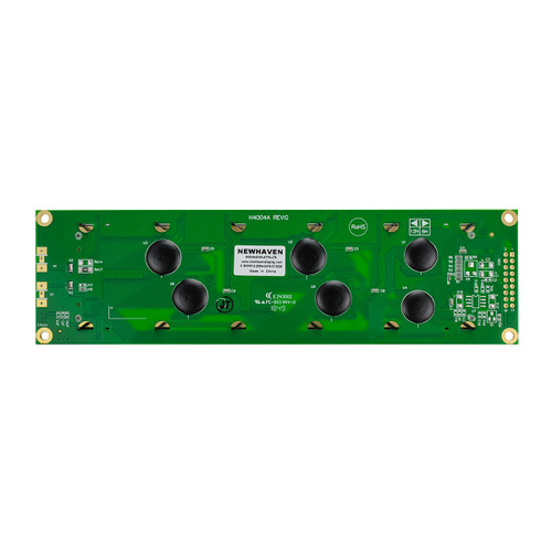 40x4 Character LCD Module FSTN+ White Backlight PCB BACK