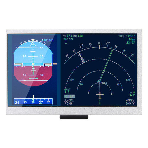 7 inch IPS TFT Display front ON cropped