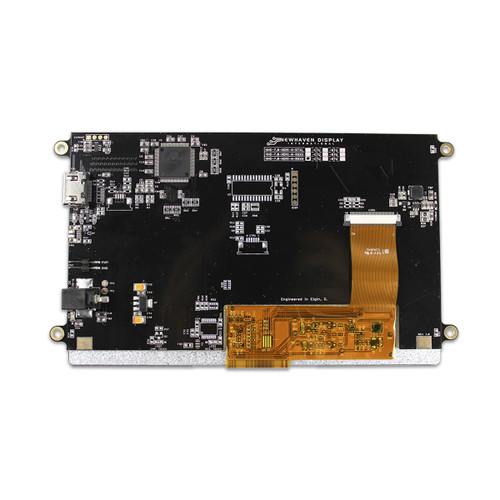 Module TFT HDMI de 7 pouces lisible en plein soleil dos de PCB