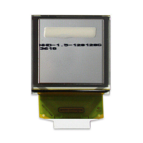 1.5 inch Full Color OLED Glas achterzijde