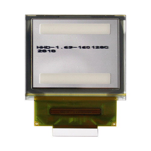 1,69 cala Full Color OLED Glass back