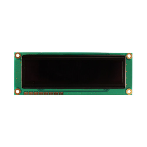 OLED 2x16 Character Green Module front OFF