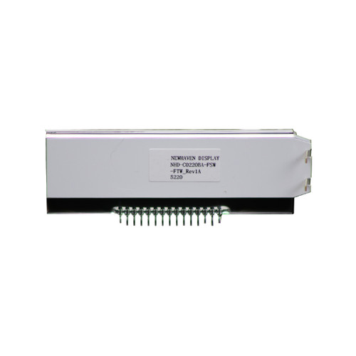 Modulo LCD COG 2x20 caratteri FSTN+ retroilluminazione bianca