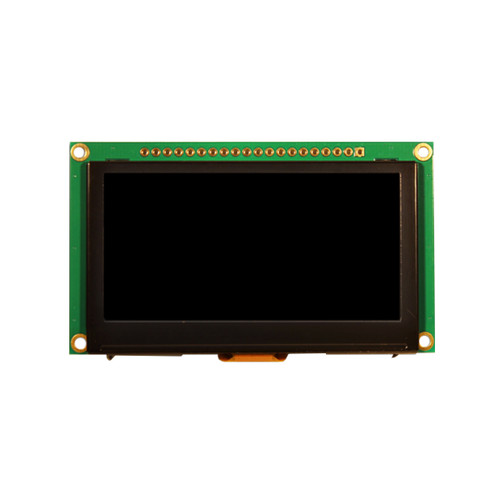 2,7 inch gele grafische OLED-module voorzijde UIT