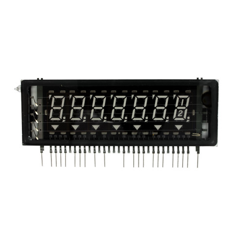 VFD 1x7 Character Glass 7 segment Display front OFF