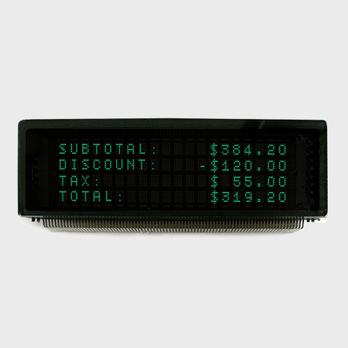 高性能VFDディスプレイ | ニューヘイブン・ディスプレイ