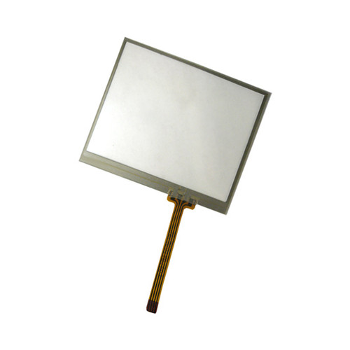 A clear 3.5-inch glass panel angled to the left with a 1x4 FPC cable attached to the bottom.