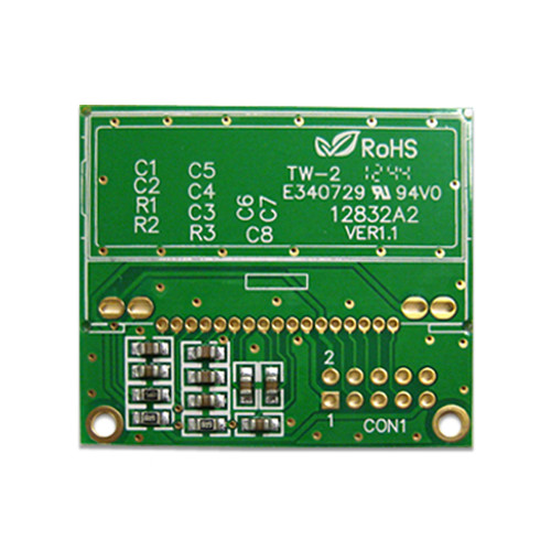 128x32 A1Z COG Thru-hole Breakout Board voorzijde