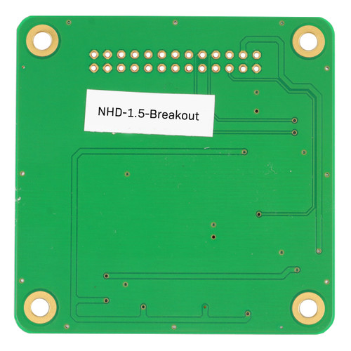 1,5-Zoll-Farb-OLED-Glas-Breakout-Board Rückseite