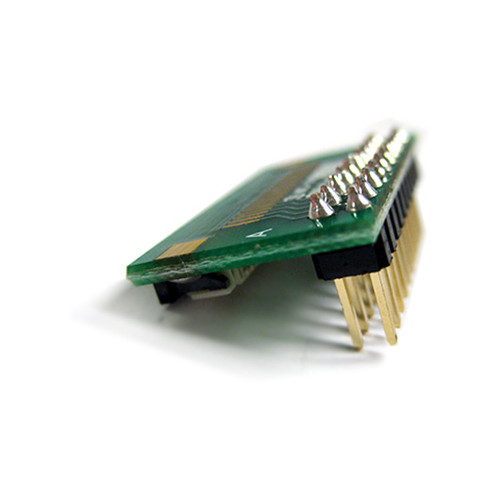 20-Pin FFC Connector with 2x10 Pin Header Breakout Board angle