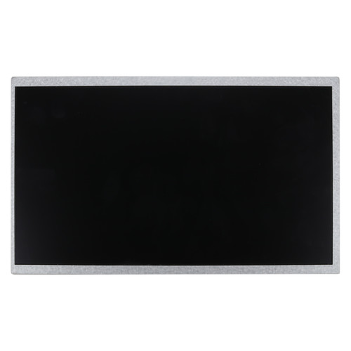 Front view of a 10.1-inch TFT LCD with an inactive black screen.