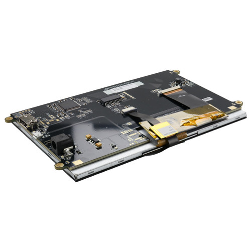 7" IPS Capacitive HDMI TFT LCD Module PCB back angle