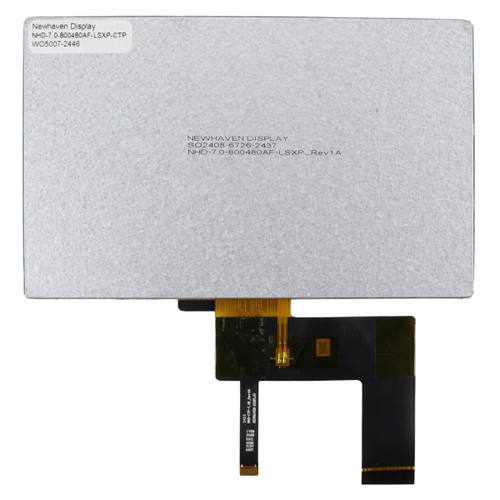 7" LVDS IPS TFT LCD with capacitive touchscreen back