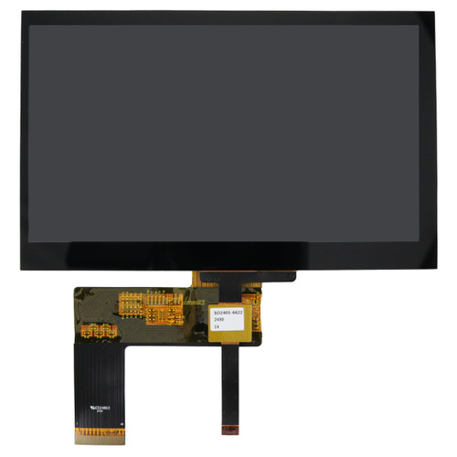 7" LVDS IPS TFT LCD with capacitive touchscreen front OFF