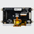 Back view of a 4.3 TFT EVE module black PCB with various components and mounting holes.