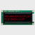 An animated front view of a 16x2 character LCD module showing Newhaven Display RGB Backlight in text that cycles through several colors on a FSTN negative black background.