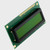 An inactive STN+ yellow-green LCD with the left side angled toward the viewer, showcasing the depth of the display.
