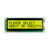 LCD 2x16 Character STN Gray + Yellow/Green backlight display front ON