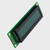 An inactive STN+ gray LCD with the left side angled toward the viewer to showcase the display's depth.