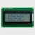 Front view of an unlit 20x4 character LCD with an STN+ gray screen showing dark text.