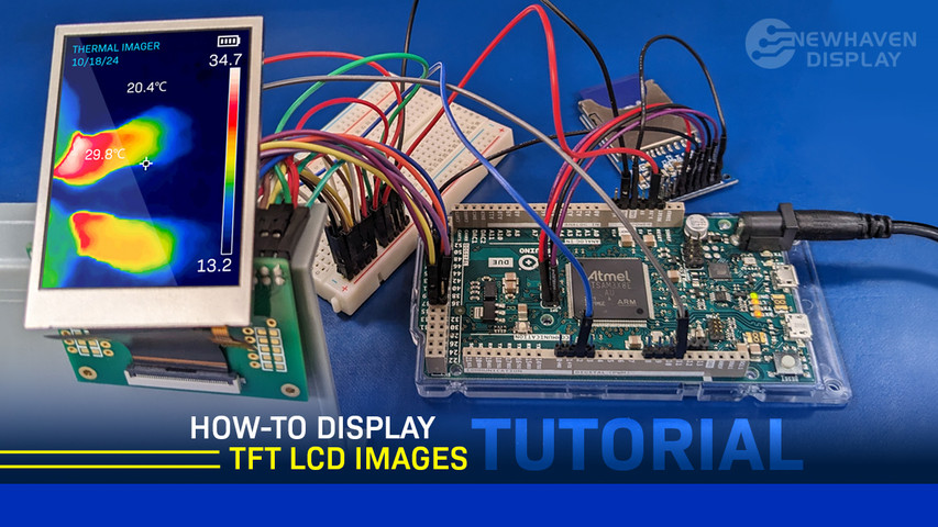 Jak wyświetlać obrazy na wyświetlaczu TFT LCD