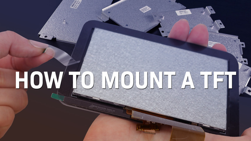 How to Mount a TFT Display