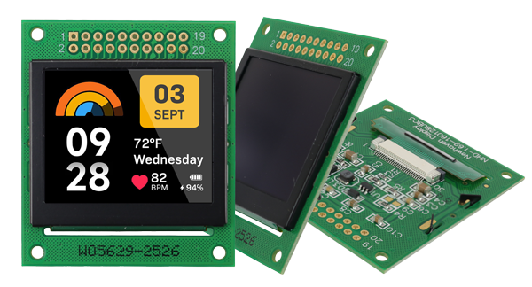 1.69 color OLED