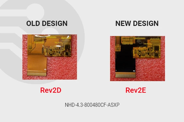 4.3 800x480 resolution TFT ECN