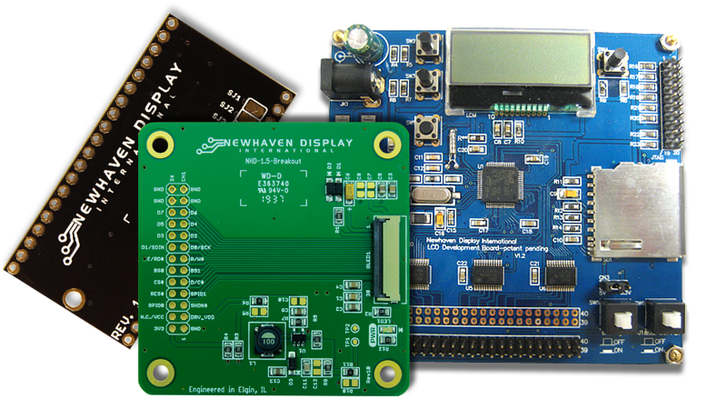 Development board display products