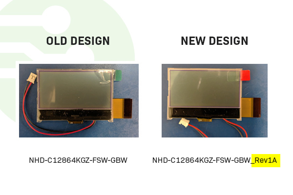 128x64 COG LCD ECN