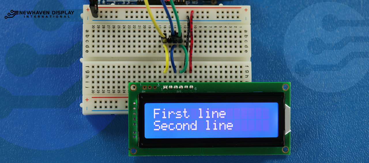 first row, second row circuit - lcd -Arduino